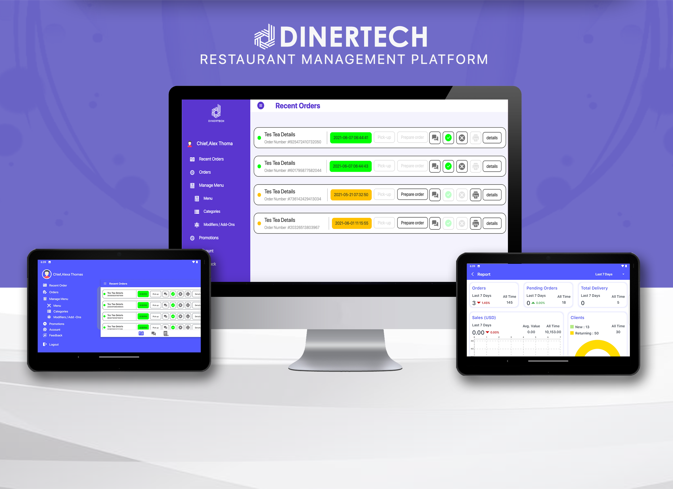 Restaurant management system